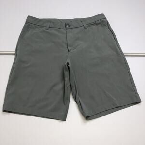 Lululemon Men’s ABC Shorts Everyday Classic Fit Green Size 34 LM7A83S